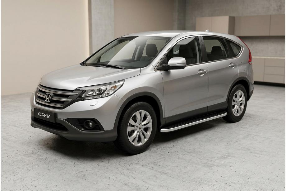 Honda CRV 2012–2016 Sānu pakāpieni Tayga Grey (2 gab., alumīnijs) Image