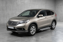 Honda CRV 2012–2016 Sānu pakāpieni Rainbow (2 gab., alumīnijs) foto 1