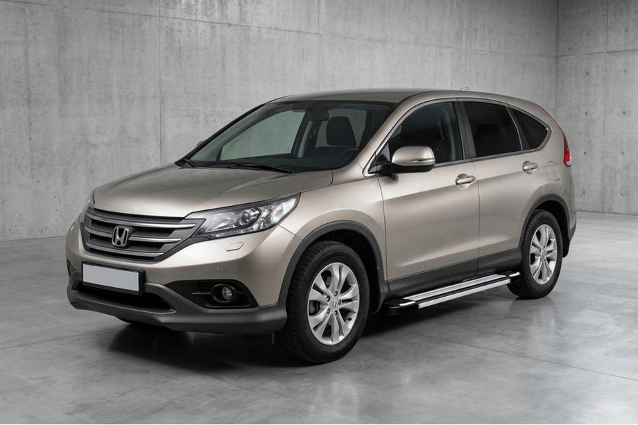 Honda CRV 2012–2016 Sānu pakāpieni Rainbow (2 gab., alumīnijs) Image