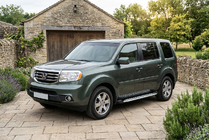Honda Pilot 2008–2015 Sānu sliekšņi Sunrise (2 gab., alumīnijs) foto 1