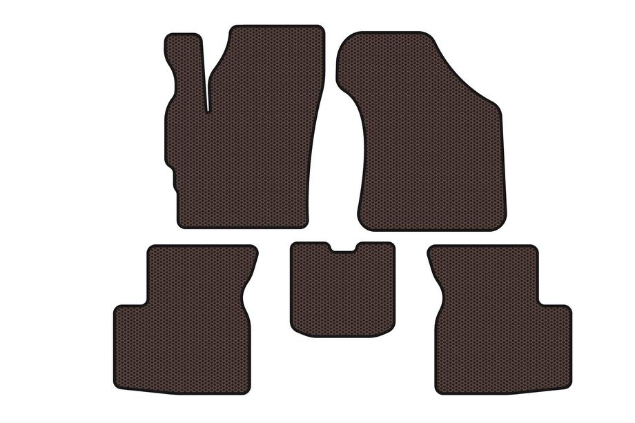 Chery QQ 2003–2022 Gumijas paklājiņi Carsuit (Brūni) Image