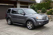 Honda Pilot 2008–2015 Sānu sliekšņi Duru (2 gab., alumīnijs) foto 2