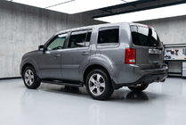 Honda Pilot 2008–2015 Sānu pakāpieni Bosphorus Black (2 gab., alumīnijs) foto 1