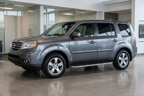 Honda Pilot 2008–2015 Sānu pakāpieni Tayga Grey (2 gab., alumīnijs) foto 1