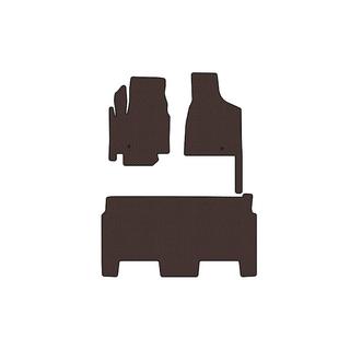 Gumijas paklājiņi Carsuit (2008-2020, 2 rindas, 8-vietīgs/SXT komplektācija, brūns) Dodge Grand Caravan V 2008–2020 foto 1