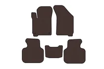 Dodge Journey 2008–2020 Gumijas salona paklājiņi Carsuit (2008-2011, brūni) foto 1