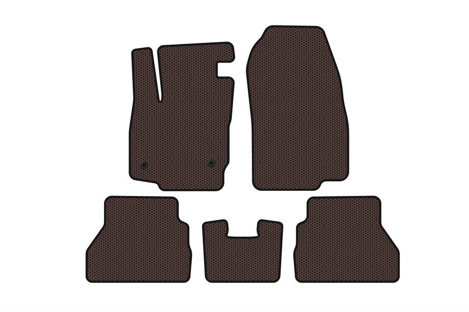 Ford B-Max 2012–2017 Gumijas paklājiņi Carsuit (Brūni) Image