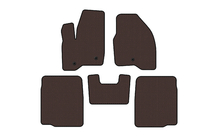 Ford Explorer 2011–2019 Gumijas salona paklājiņi Carsuit (2 rindas, 2011-2015, brūni) foto 1