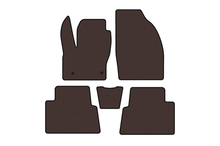 Ford Kuga 2008–2013 Gumijas paklājiņi Carsuit (Brūni) Image