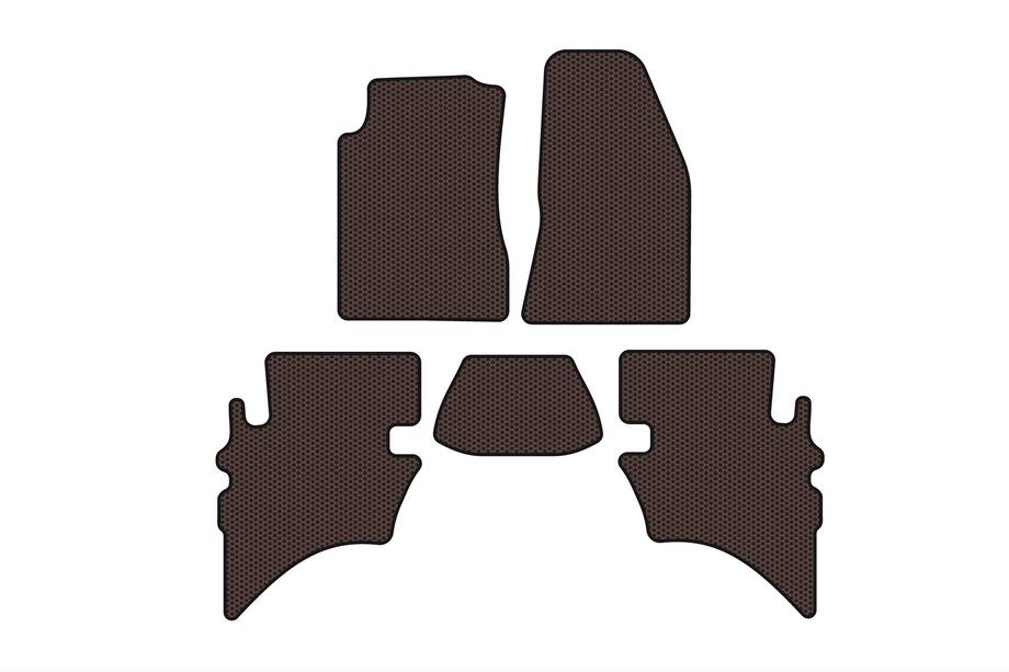 Ford Ranger 2002–2006 Gumijas paklājiņi Carsuit (Brūni) Image