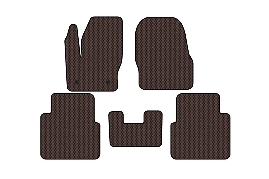 Ford Connect 2014–2021 Gumijas paklājiņi Carsuit (Brūni) Image