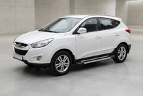 Hyundai IX-35 2010–2015 Sānu pakāpieni RedLine V1 (2 gab., alumīnijs) foto 1