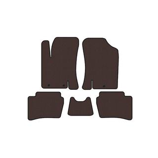 Gumijas paklājiņi Carsuit (HB, brūni) Hyundai I-20 2008–2012 foto 1