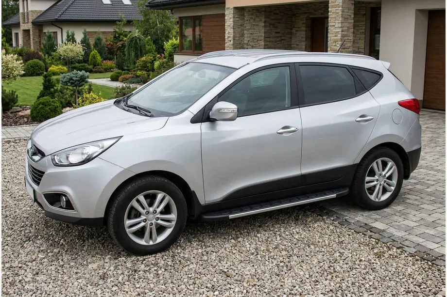 Hyundai IX-35 2010–2015 Sānu sliekšņi Duru (2 gab., alumīnijs) Image