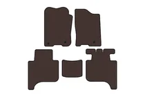 Infiniti QX56 2004–2010 Carsuit gumijas salona paklājiņi (2 rindas, 2004-2008, brūni) foto 1