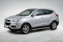 Hyundai IX-35 2010–2015 Sānu pakāpieni Maydos V1 (2 gab., alumīnijs ↗ nerūsējošais tērauds) foto 1