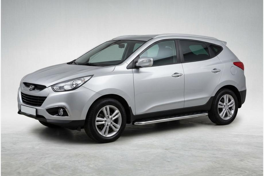 Hyundai IX-35 2010–2015 Sānu pakāpieni Maydos V1 (2 gab., alumīnijs ↗ nerūsējošais tērauds) Image