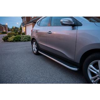 Sānu pakāpieni Tayga Grey (2 gab., alumīnijs) foto 1