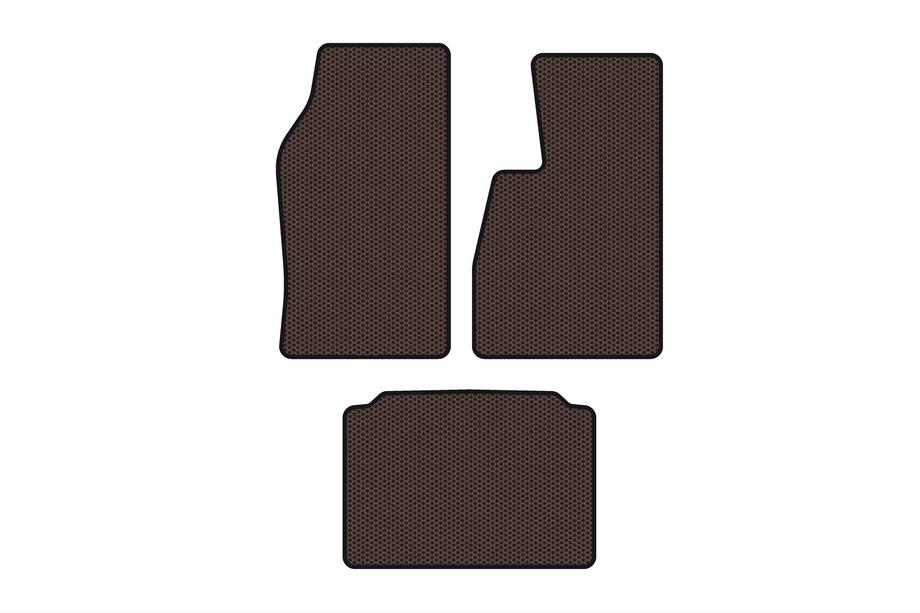 Jeep Grand Cherokee WK 2004–2010 Gumijas salona paklājiņi Carsuit (labās puses stūre, brūni) Image