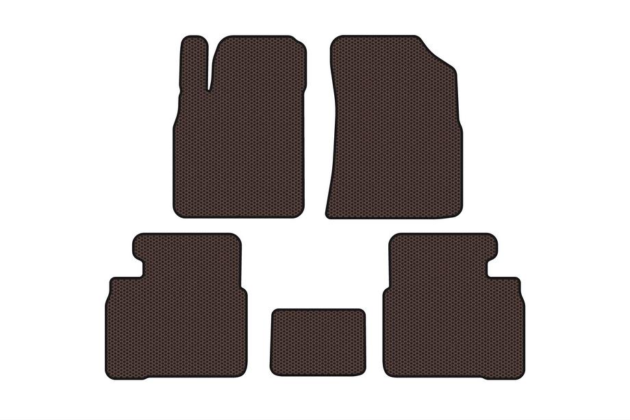 Kia Magentis 2000–2005 Gumijas paklājiņi Carsuit (Brūni) Image