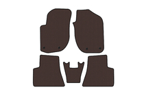 Land Rover Freelander I 1997–2006 Gumijas paklājiņi Carsuit (Brūni) foto 1