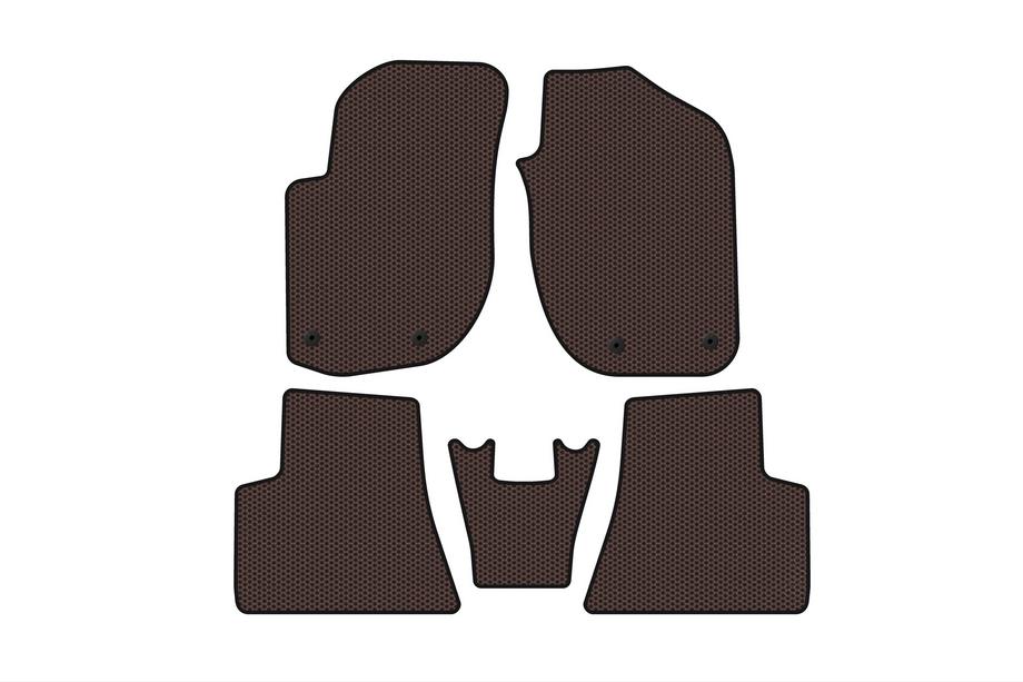 Land Rover Freelander I 1997–2006 Gumijas paklājiņi Carsuit (Brūni) Image