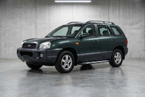 Hyundai Santa Fe 1 2000–2006 Sānu sliekšņi Sunrise (2 gab., alumīnijs) foto 1