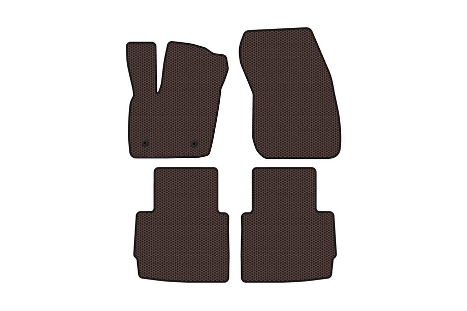 Lincoln MKZ 2012–2020 Gumijas paklājiņi Carsuit (Brūni) Image