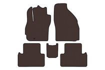 Mazda 5 2005–2009 Carsuit gumijas salona paklājiņi (2 rindas, 7 vietīgs, brūns) foto 1