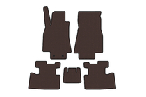 Mercedes A-class W169 2004–2012 Gumijas paklāji Carsuit (2004-2008, HB, 5 durvju, brūni) foto 1