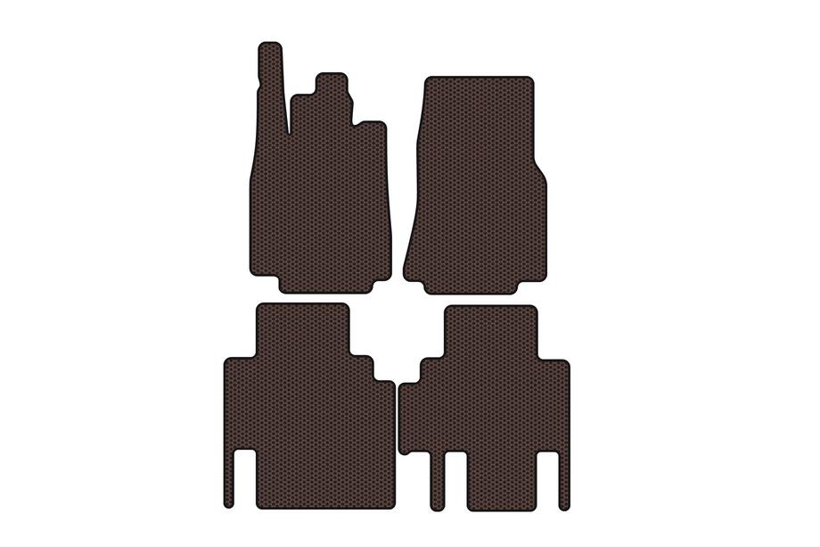 Mercedes Vaneo W414 2001–2005 Gumijas paklājiņi Carsuit (Brūni) Image