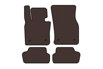 Mini Cooper F55/56/57 2014–2023 Gumijas paklājiņi Carsuit (F56, brūni) foto 1
