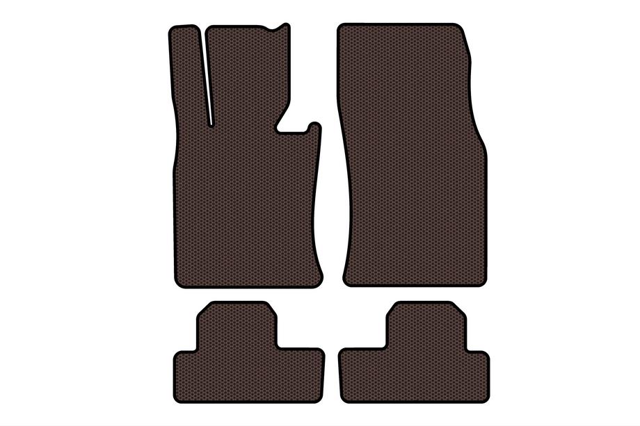 Mini Clubman R55/R56 2007–2014 Carsuit gumijas salona paklājiņi (R56, brūni) Image