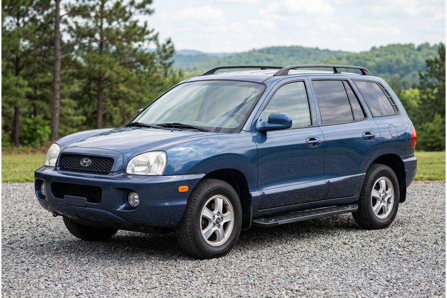 Hyundai Santa Fe 1 2000–2006 Sānu sliekšņi RedLine Black (2 gab., alumīnijs) Image