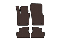 Mini Cooper F55/56/57 2014–2023 Carsuit gumijas salona paklājiņi (S F56, brūni) foto 1