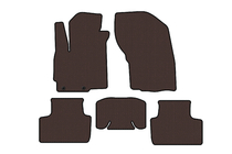 Mitsubishi ASX 2010–2023 Gumijas paklājiņi Carsuit (2019-2023, brūni) foto 1