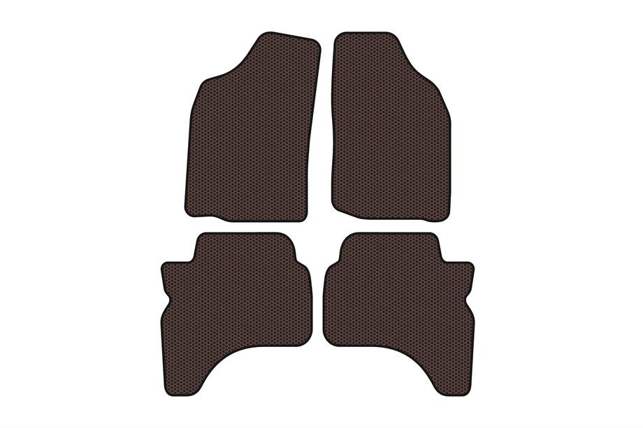 Mitsubishi L200 1996–2006 Gumijas paklājiņi Carsuit (Brūni) Image