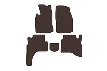 Mitsubishi Pajero Sport 1996–2007 Gumijas paklājiņi Carsuit (Brūni) foto 1