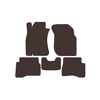 Gumijas salona paklājiņi Carsuit (SD, brūni) Nissan Almera N16 2000–2006 foto 1