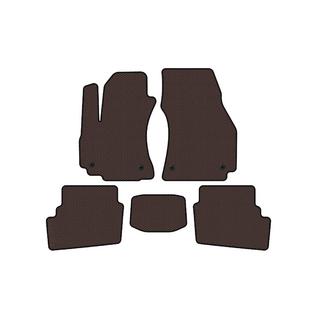 Gumijas salona paklājiņi Carsuit (2 rindas, 2003-2005, 7-vietīgs, brūns) Opel Zafira A 1998–2005 foto 1