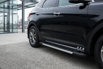 Hyundai Santa Fe 3 2012–2018 Sānu pakāpieni RedLine V1 (2 gab., alumīnijs) foto 1