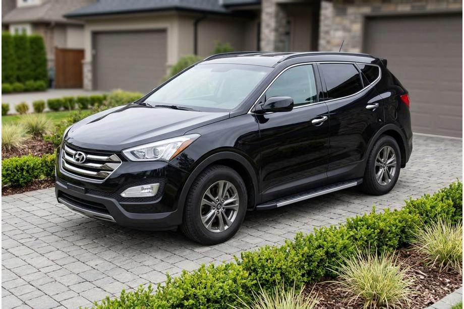Hyundai Santa Fe 3 2012–2018 Sānu sliekšņi Duru (2 gab., alumīnijs) Image