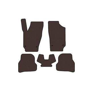 Gumijas salona paklājiņi Carsuit (2010-2012, HB, 5 durvju, brūni) Seat Ibiza 2010–2017 foto 1