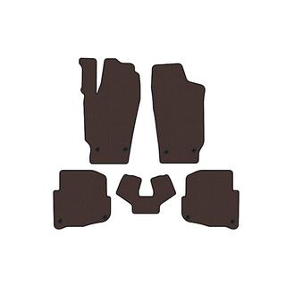 Gumijas salona paklājiņi Carsuit (SD, brūni) Skoda Fabia 2000–2007 foto 1