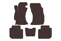 Subaru Forester 2013–2018 Carsuit gumijas salona paklājiņi (2013-2017, brūni) foto 1