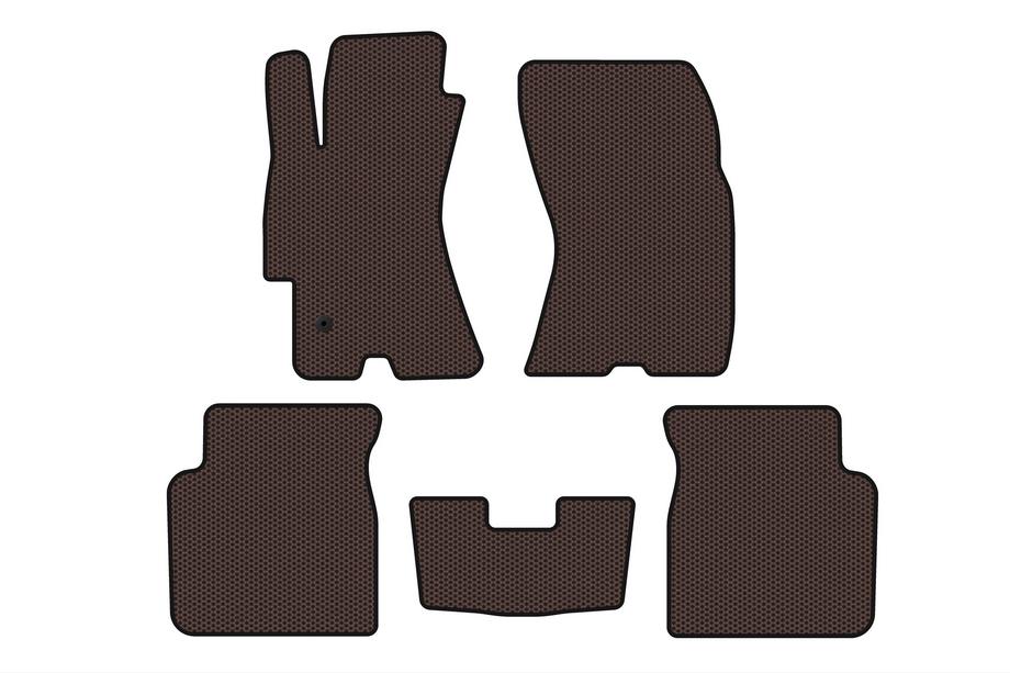Subaru Outback 2005–2009 Gumijas paklājiņi Carsuit (Brūni) Image
