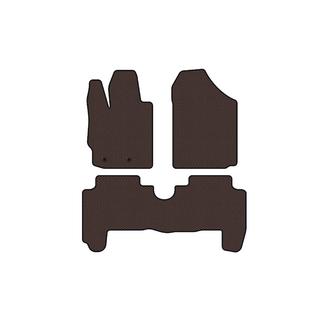 Gumijas salona paklāji Carsuit (HB, 5 durvju, brūni) Toyota Yaris 2006–2011 foto 1