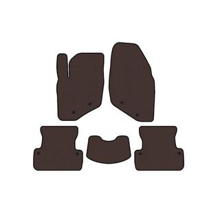 Gumijas salona paklājiņi Carsuit (SD, brūni) Volvo S60 2000–2009 foto 1