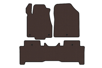 Acura MDX 2007–2013 Carsuit gumijas salona paklājiņi (2 rindas, brūni) foto 1