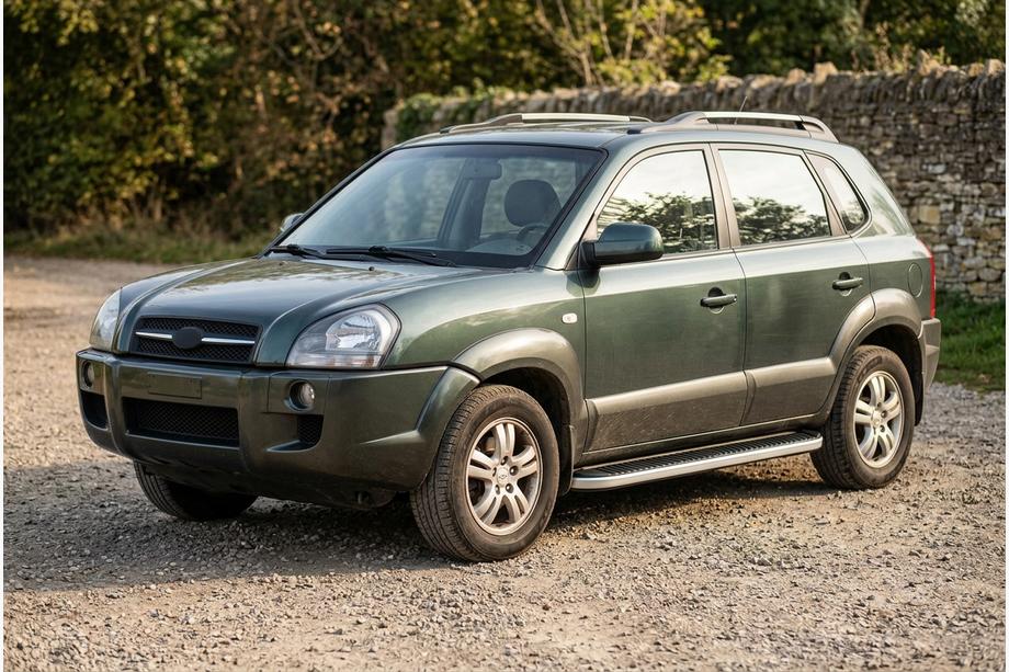 Hyundai Tucson JM 2004– Sānu sliekšņi Tayga Grey (2 gab., alumīnijs) Foto 1